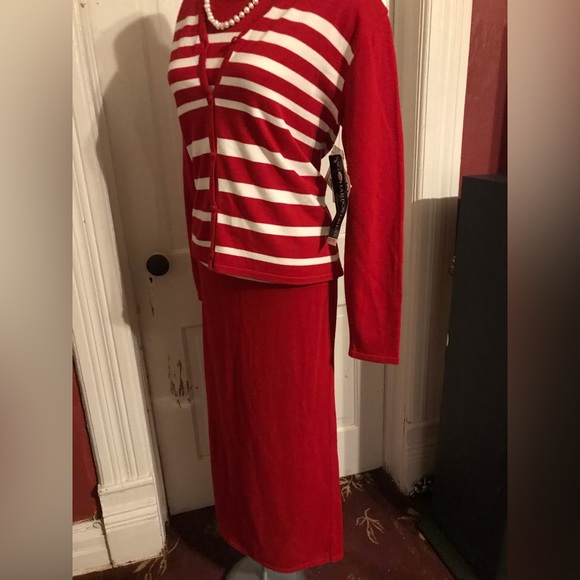 NWT,  2 pc SAG Harbor Dress , size: P/S , Length 48”  long. - Picture 4 of 15